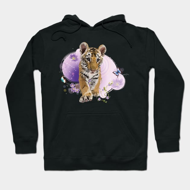 Bengal tiger Hoodie by obscurite